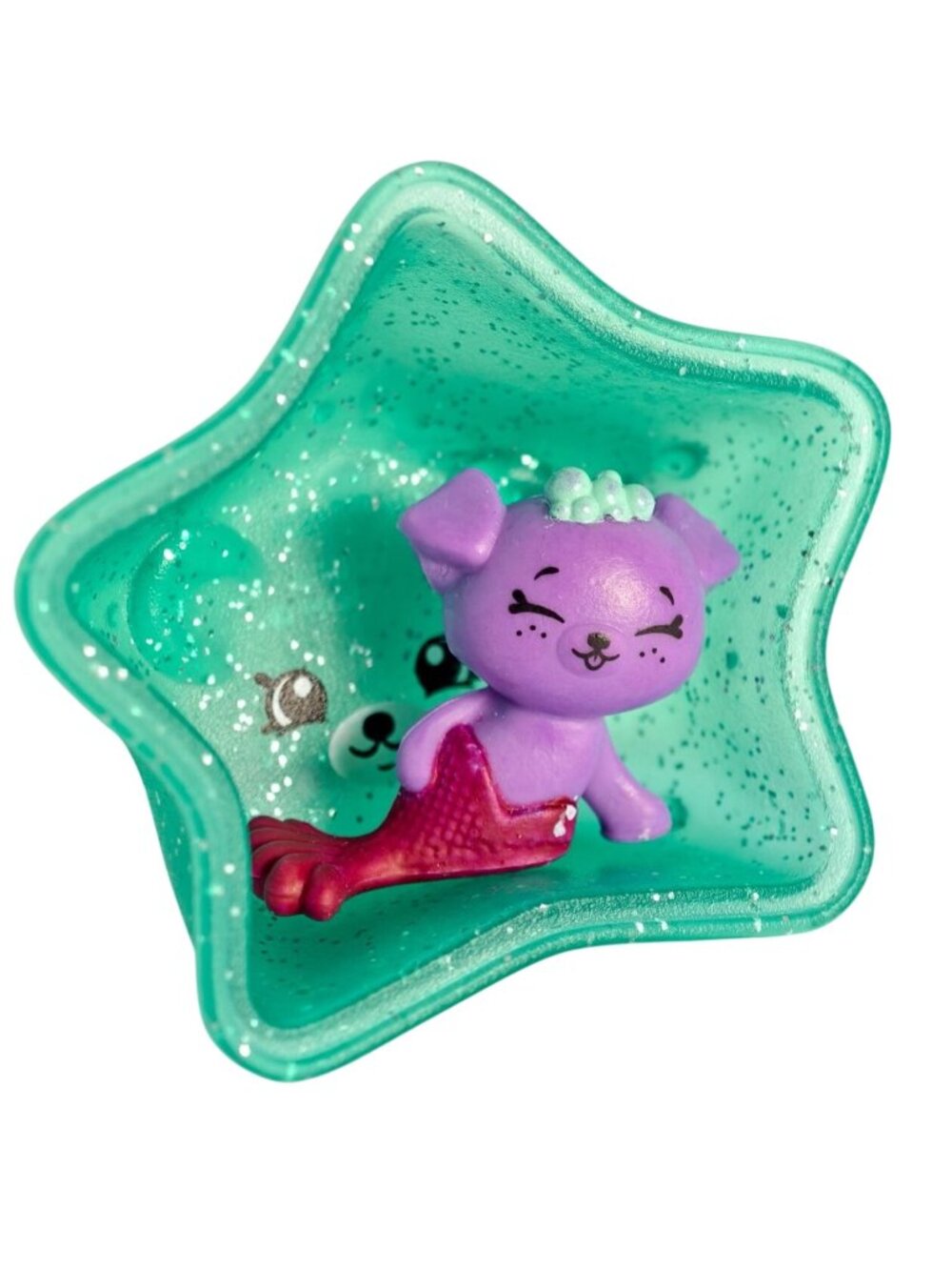 Shopkins Happy Places Mer Pals Mermaid Tails Toy Color Changing Glitter Pool